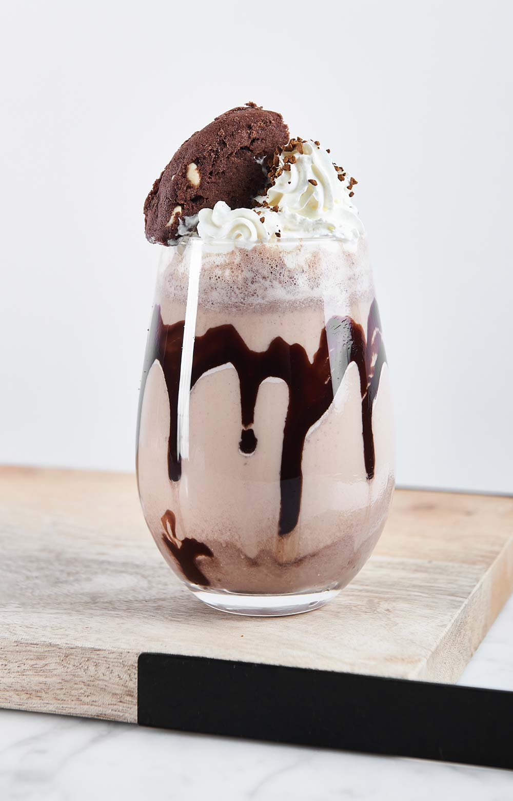Espresso Cookie Milkshake with Byron Bay Triple Choc Cookies x República Coffee
