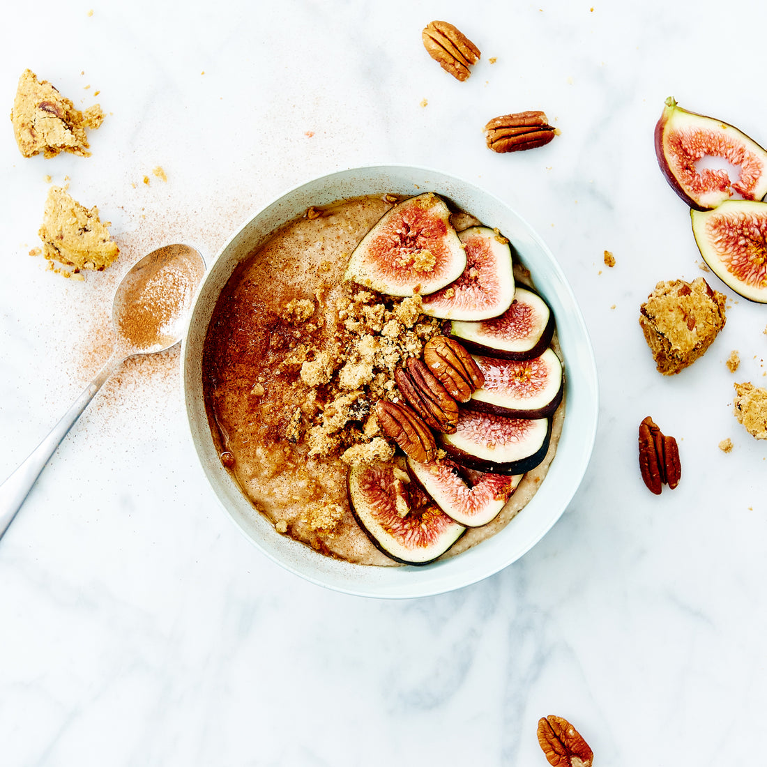 Fig and Pecan Cookie Porridge