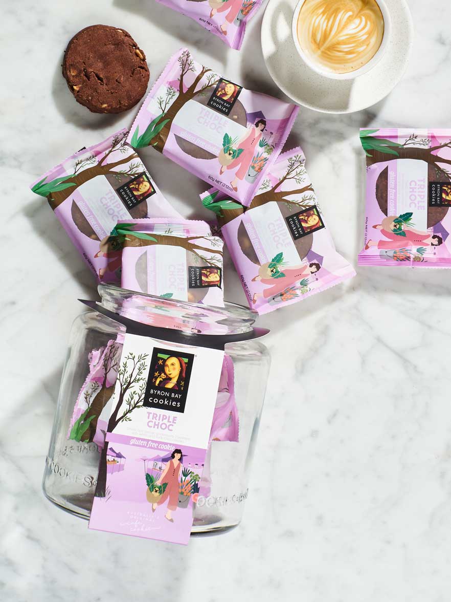 Gluten Free Triple Choc Cookie Jar