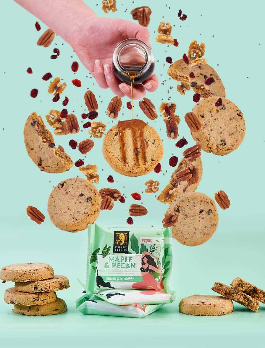 Vegan Gluten Free Maple & Pecan Cookie 60g