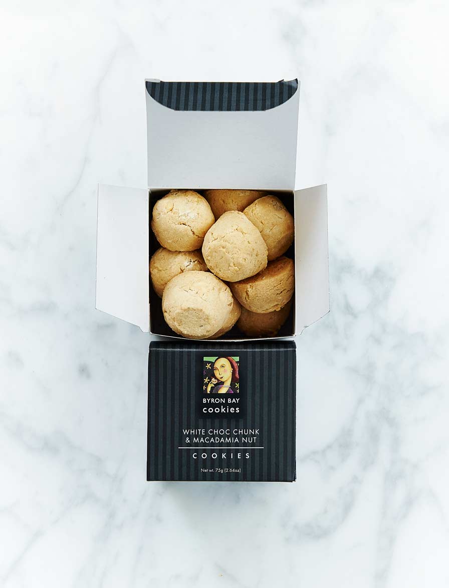 White Choc Macadamia Gift Box 75g