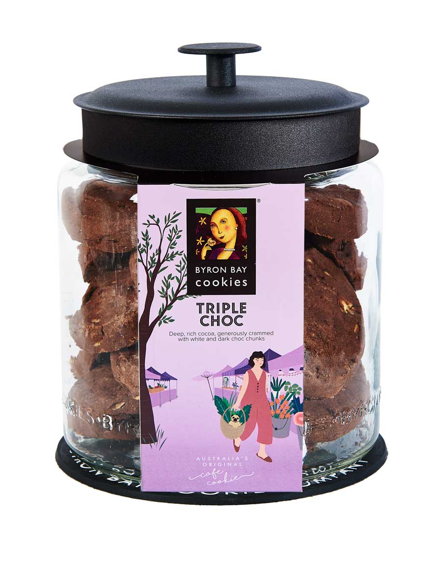 Triple Choc Cookie Jar