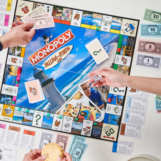 NEW Collector's Edition of MONOPOLY featuring Byron Bay Cookies!