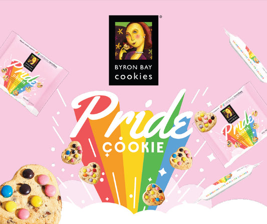 NEW Byron Bay Pride Cookie Supports Rainbow Families