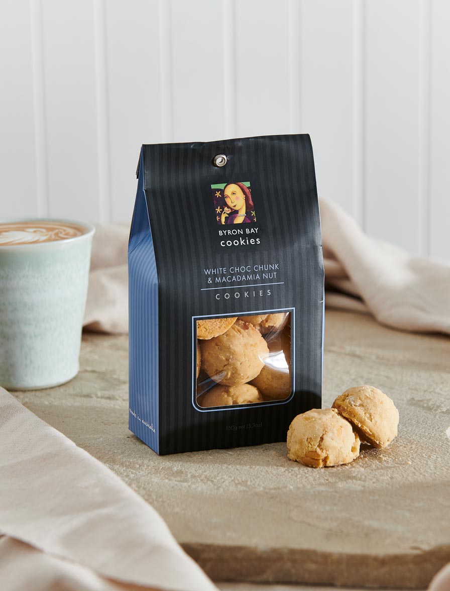 White Choc Macadamia Gift Bag 150g