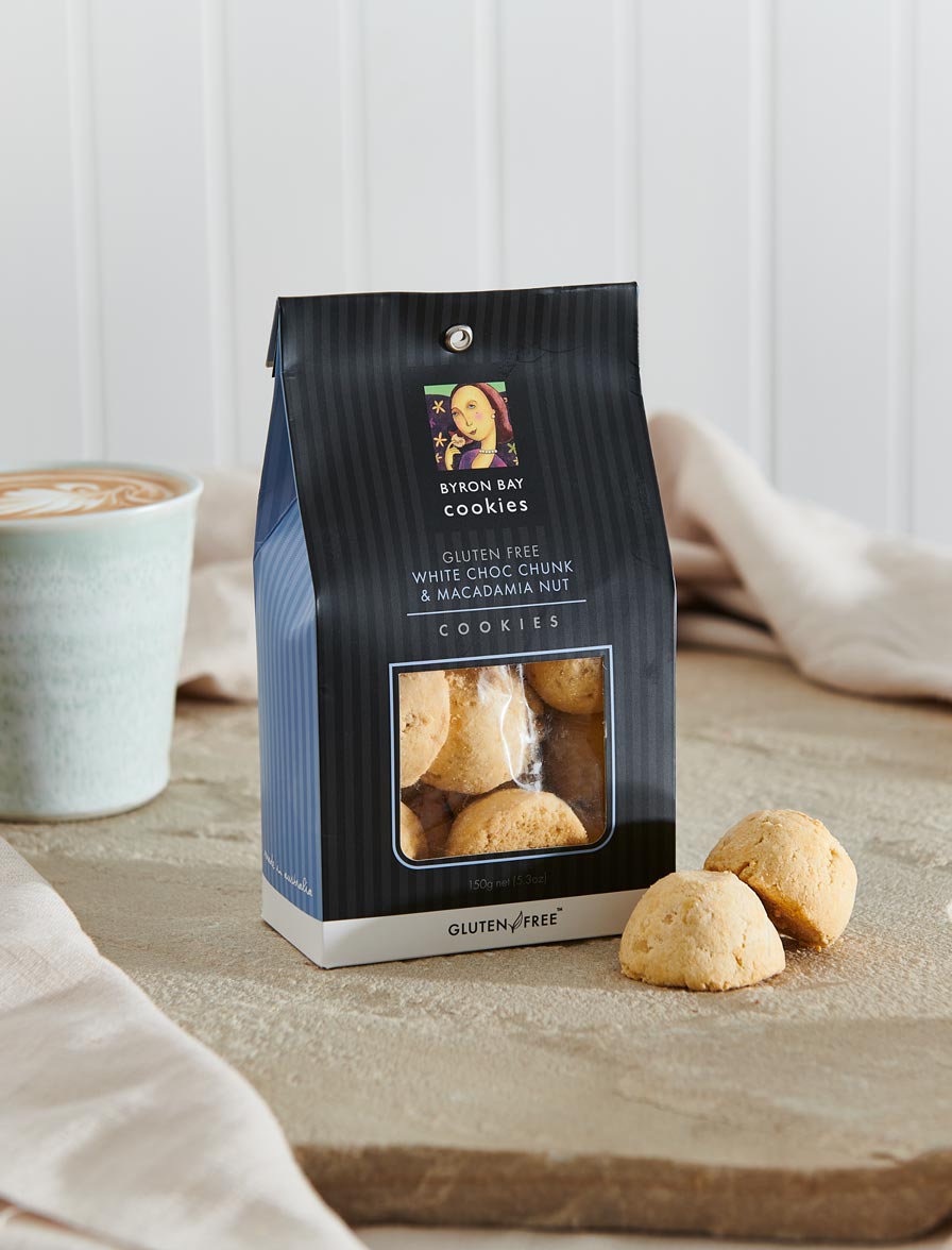 Gluten Free White Choc Macadamia Gift Bag 150g