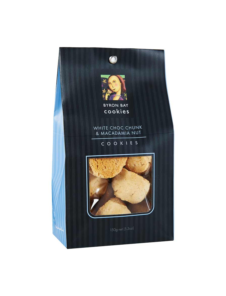 White Choc Macadamia Gift Bag 150g