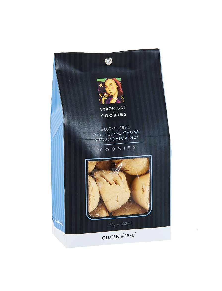 Gluten Free White Choc Macadamia Gift Bag 150g