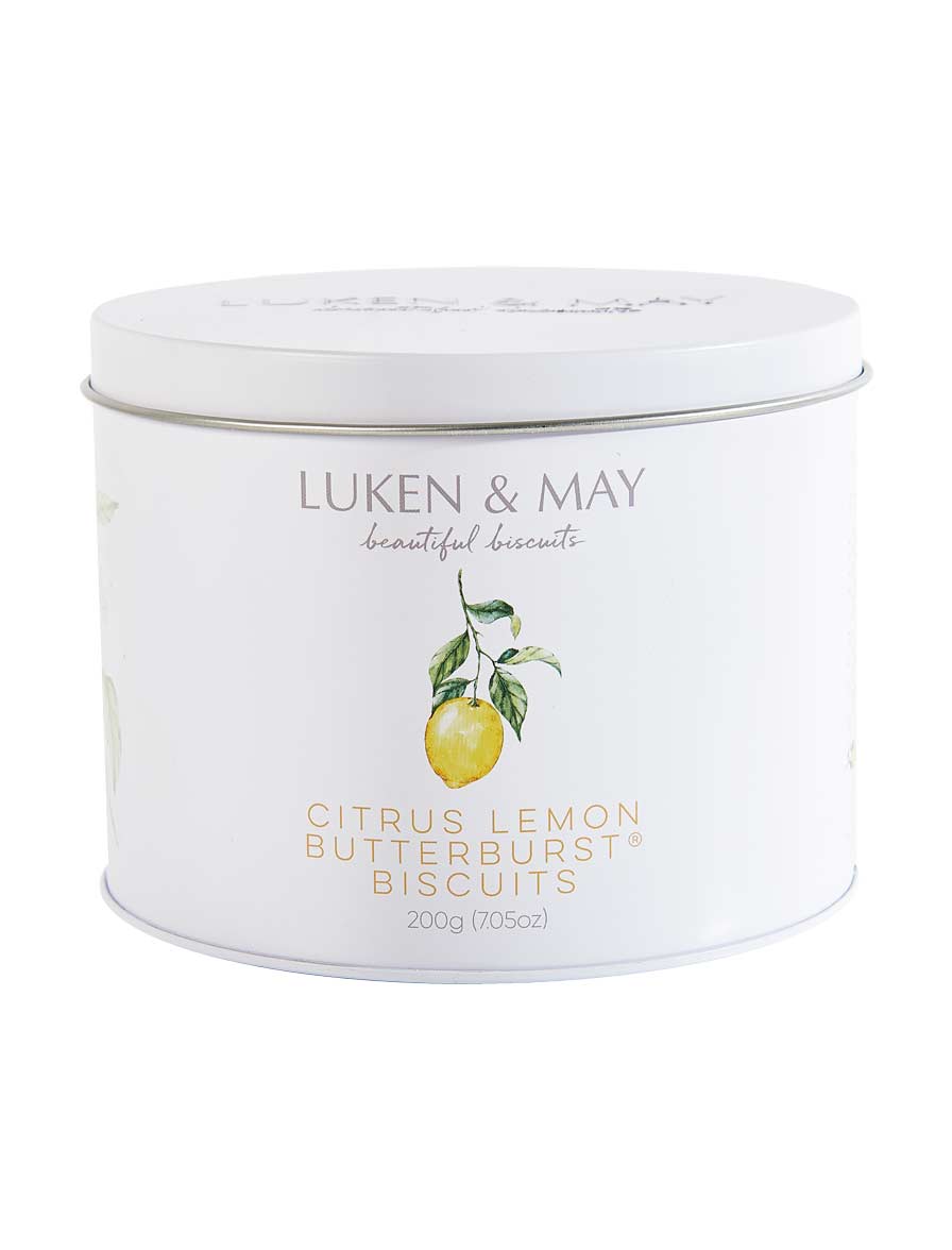 Citrus Lemon Gift Tin 200g