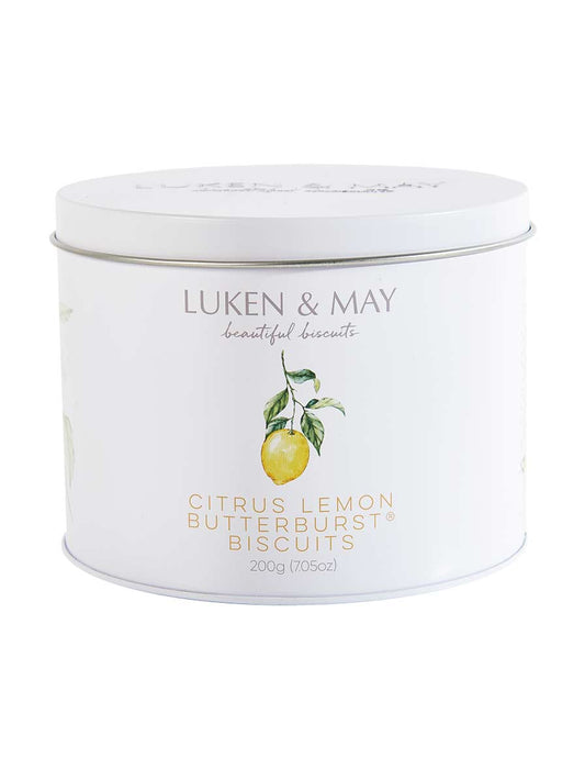 Citrus Lemon Gift Tin 200g