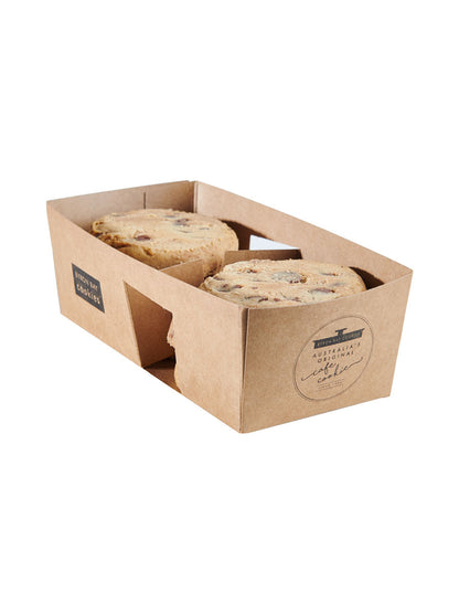 Milk Choc Chunk Cafe Cookies 6 x 60g