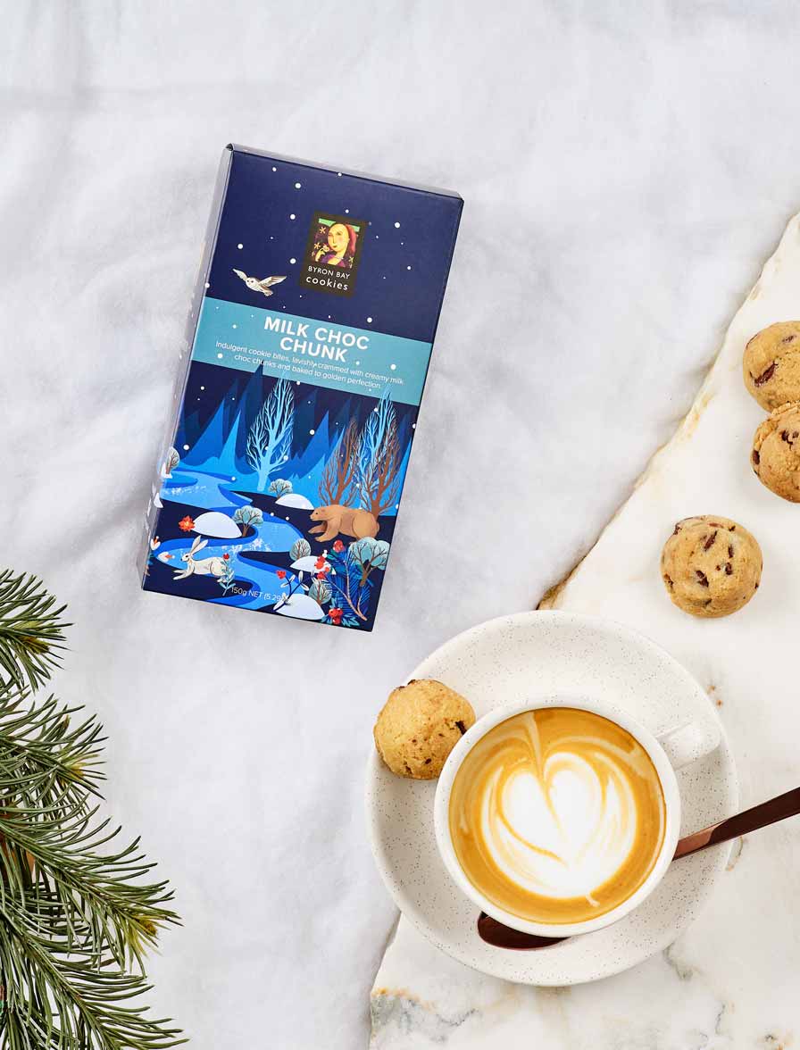 Winter Wonderland Milk Choc Chunk Gift Box 150g