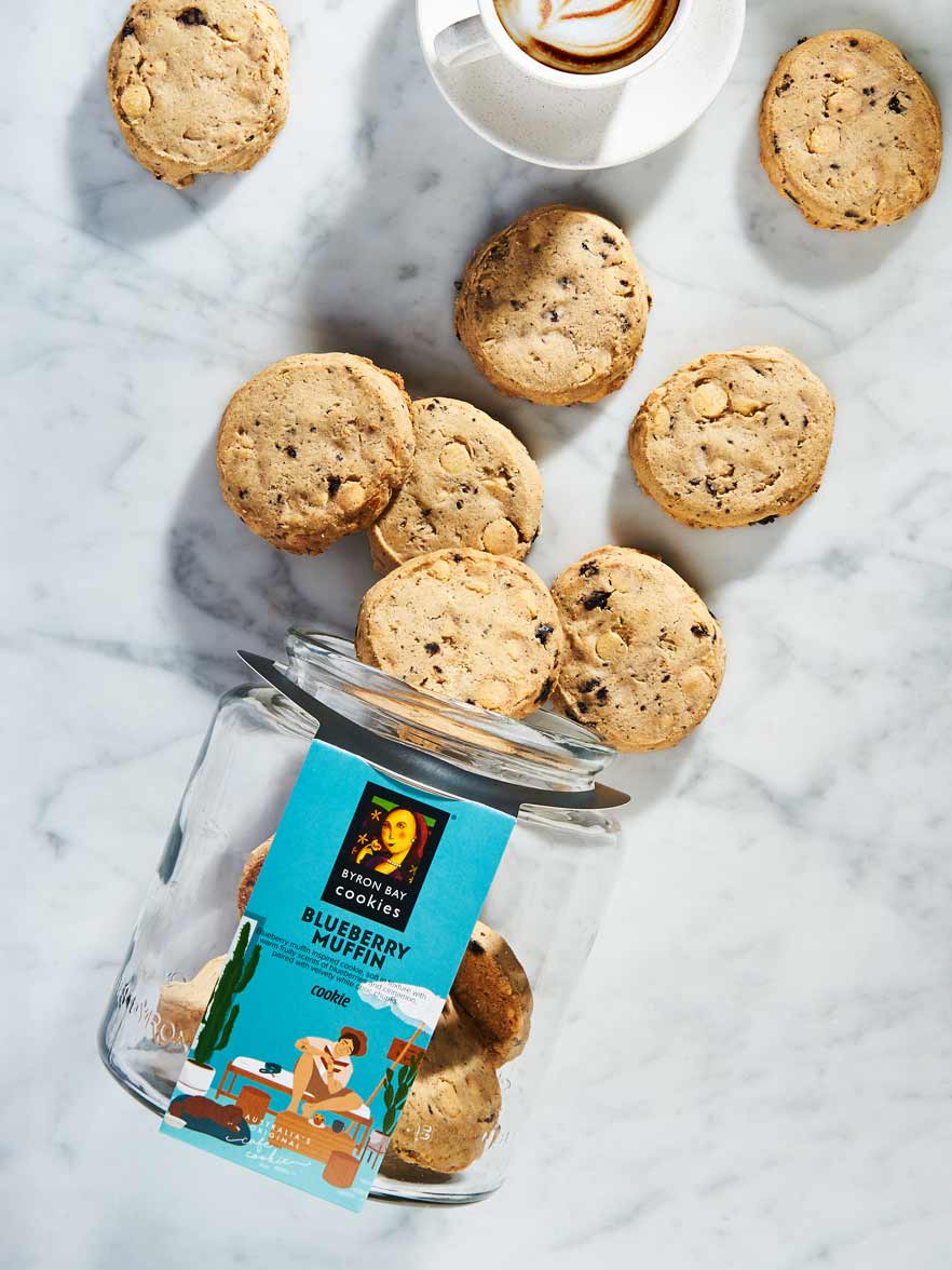 Blueberry Muffin Cookie Jar