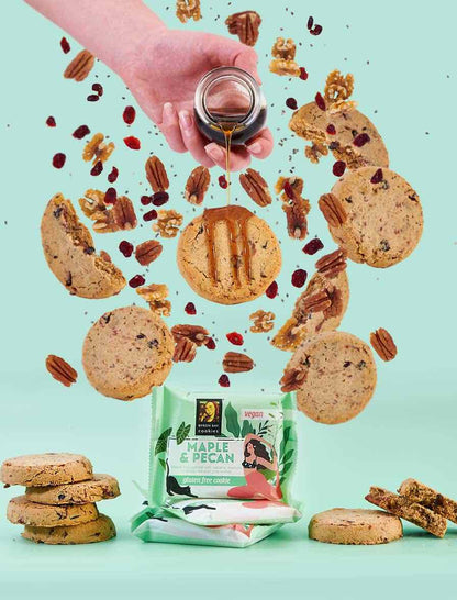 Vegan Gluten Free Maple & Pecan Cookie 60g