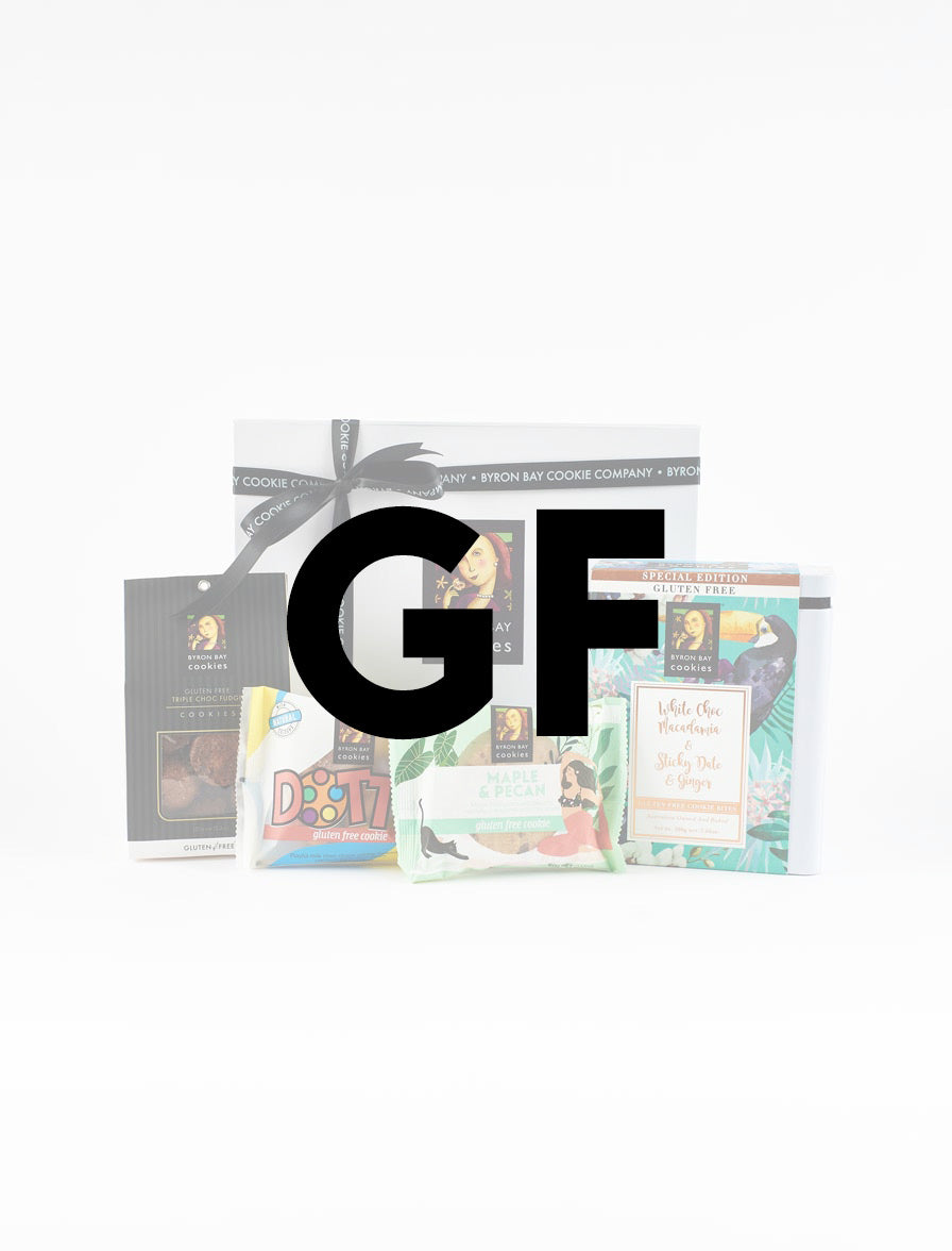 50 Gluten Free Hamper Byron Bay Cookie Company