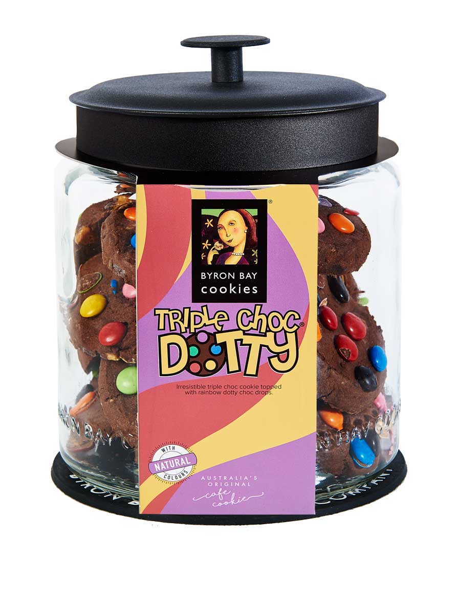 Triple Choc Dotty Cookie Jar