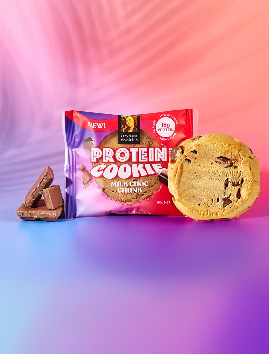 Milk Choc Chunk Protein Plus Cookie 60g