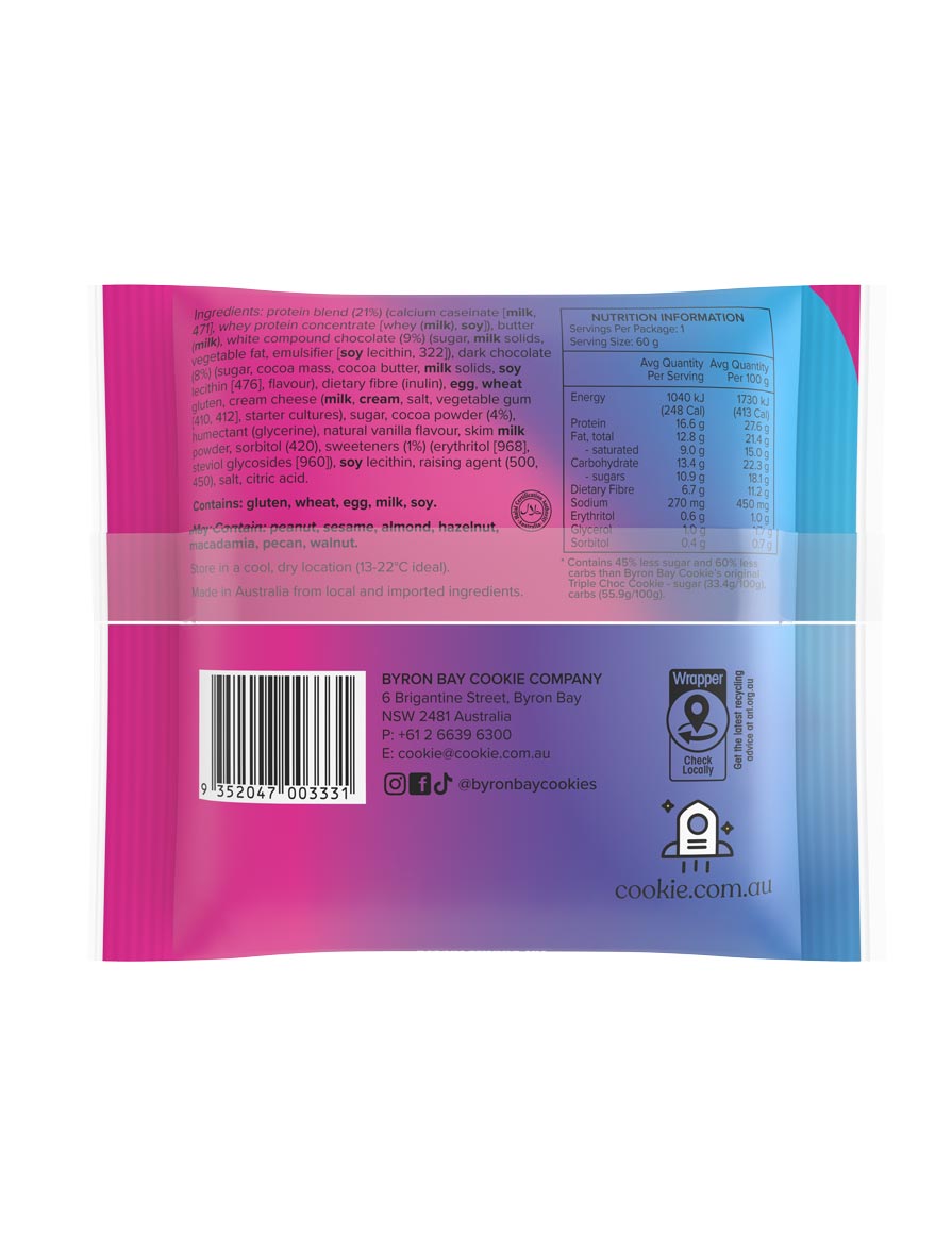 Triple Choc Protein Plus Cookie 60g
