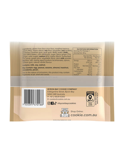 Gluten Free Sticky Date & Ginger Cookie 60g