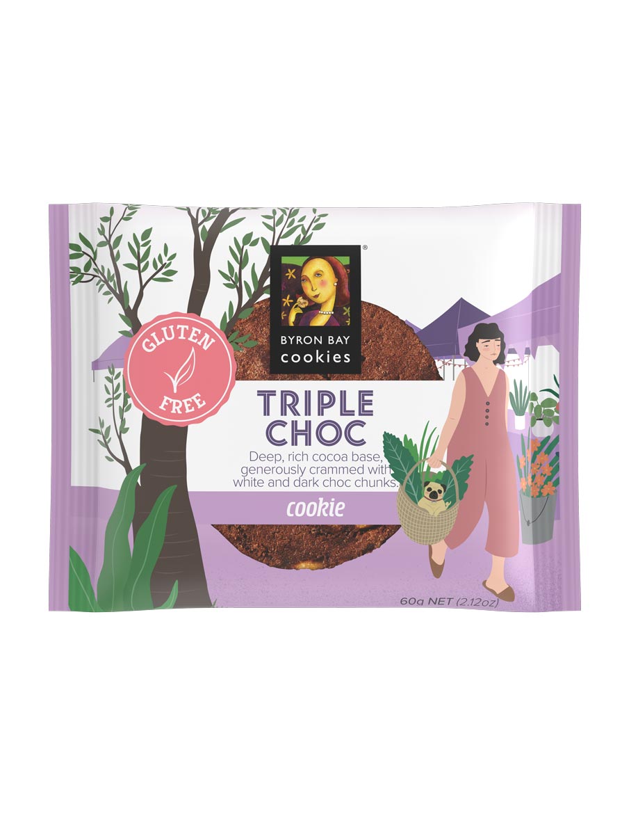 Gluten Free Triple Choc Cookie 60g