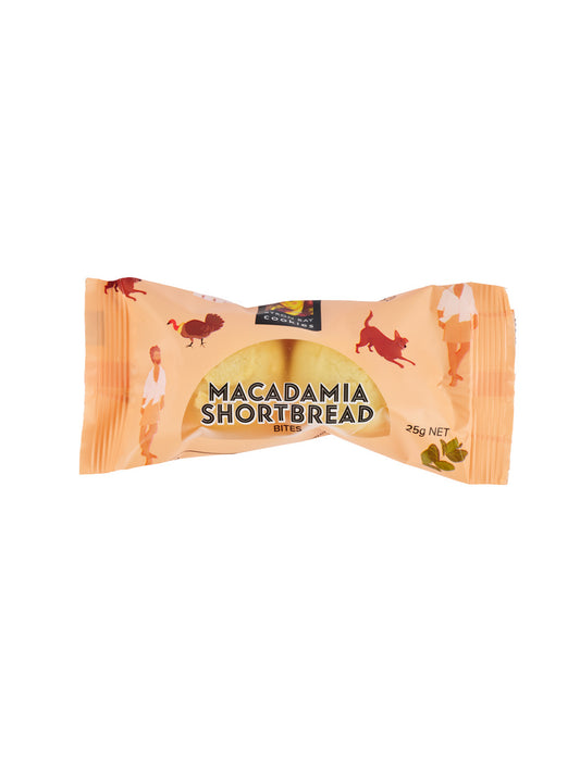 Macadamia Shortbread Cookie Bites 25g
