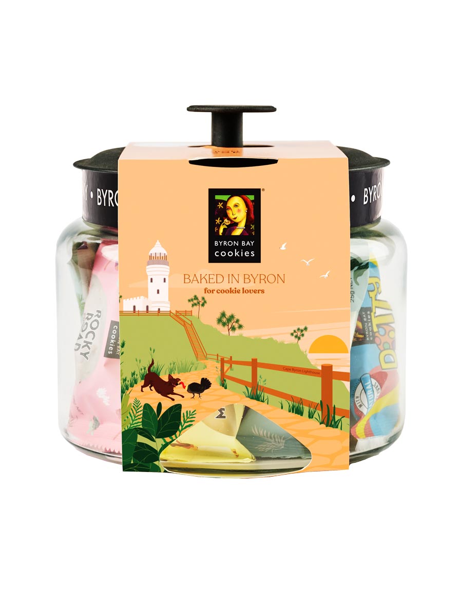 Byron Bay Cookie Mixed Twin Pack Jar
