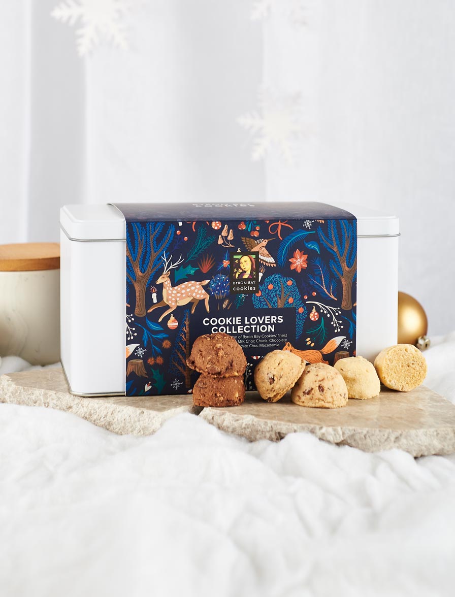 Winter Wonderland Cookie Lovers Collection Gift Tin 600g