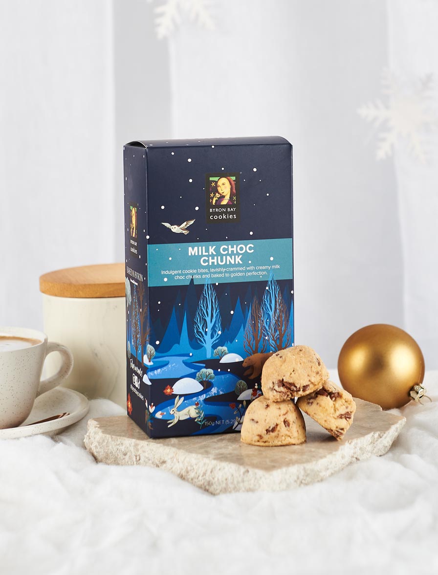 Winter Wonderland Milk Choc Chunk Gift Box 150g