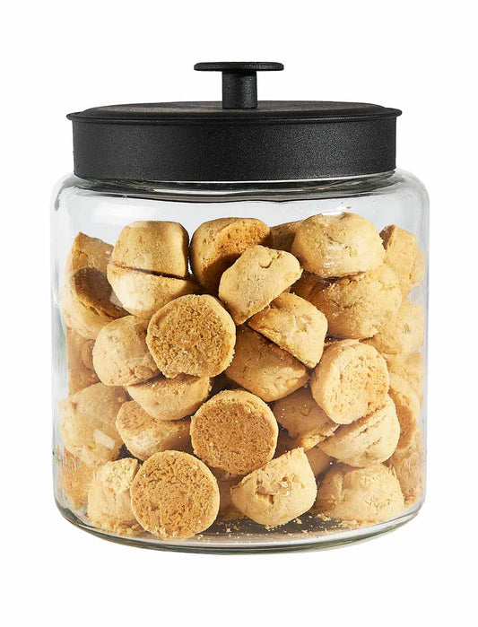 White Choc Macadamia Cookie Bites Jar