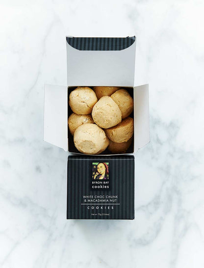 White Choc Macadamia Gift Box 75g