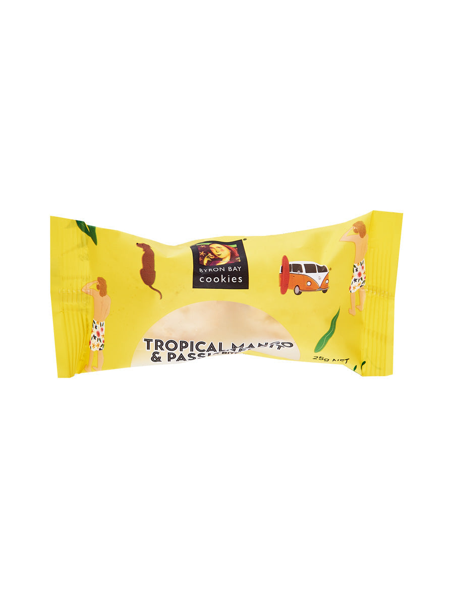 Tropical Mango & Passionfruit Cookie Bites 25g