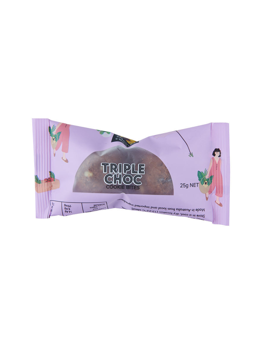 Triple Choc Cookie Bites 25g