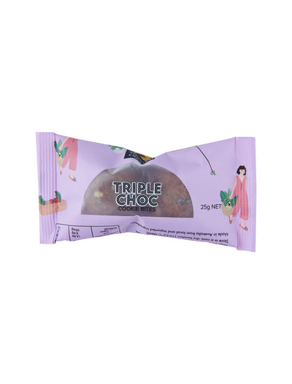 Triple Choc Cookie Bites 25g